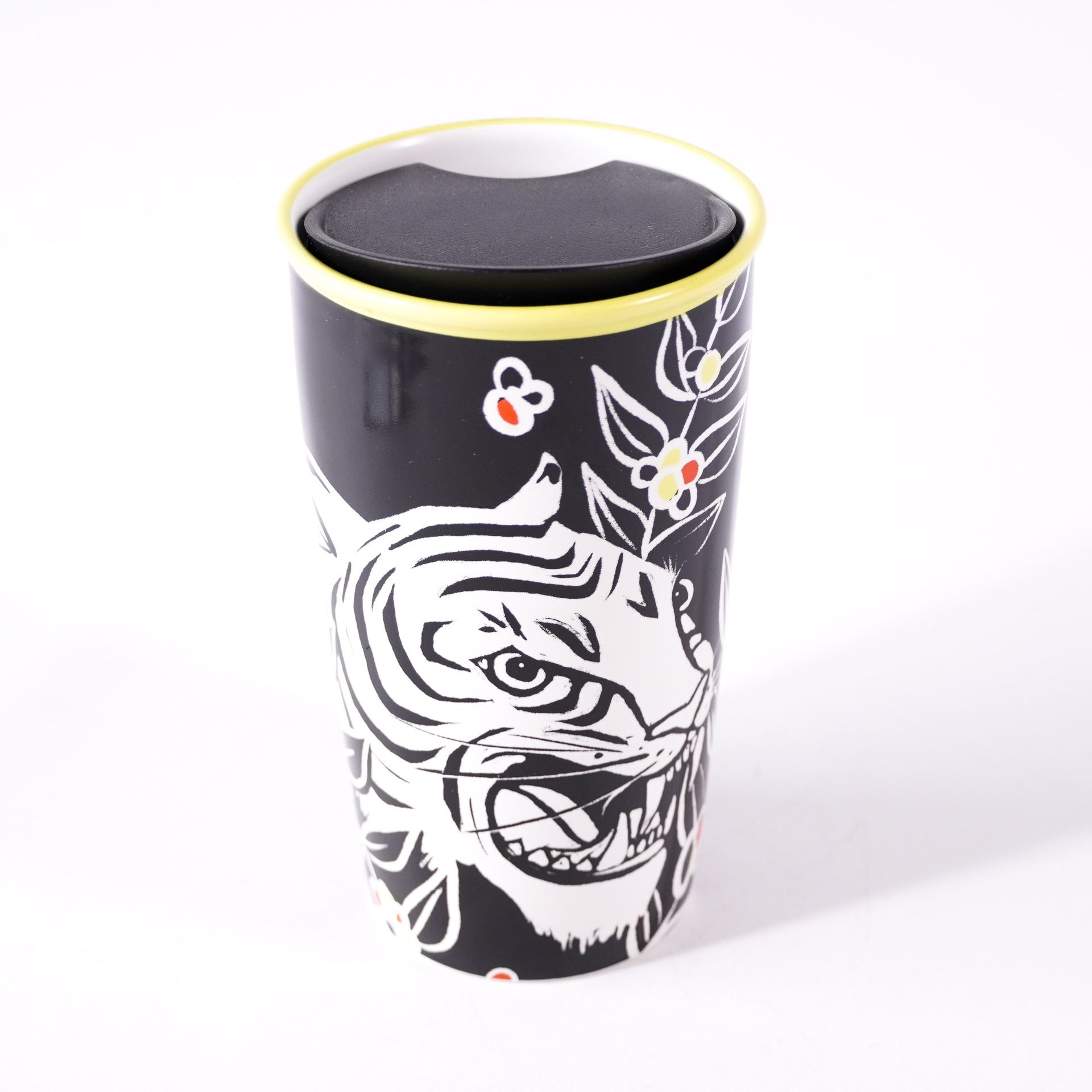 2018 Starbucks Fall White Tiger 12 Oz Tumbler Ceramic Coffee Mug Tea Cup -  www.disolcolor.com