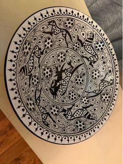 Hand painted Tunisia pottery