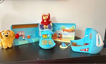 Bluey Airplane Set