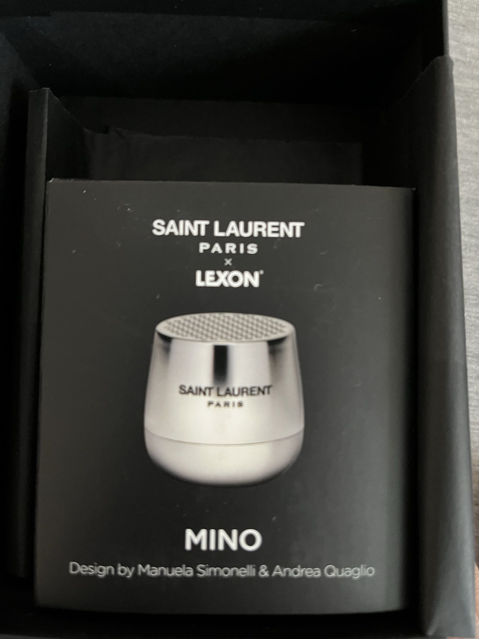 Saint Laurent Mini Speaker YSL