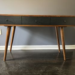 Beautiful Solid Wood Mid Century Style Desk
