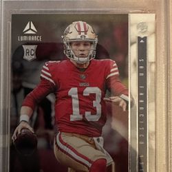 2022 Chronicles Brock Purdy Luminance Rookie