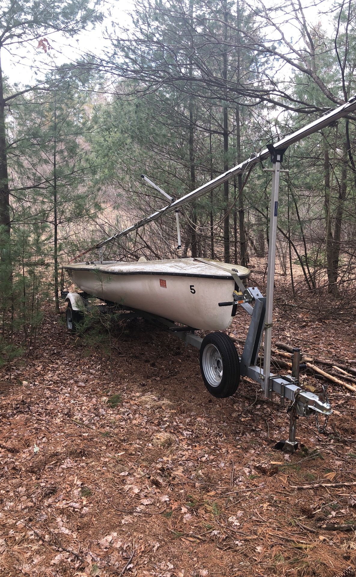 Sailboat WITH TRAILER INCLUDED, Trailer brand new