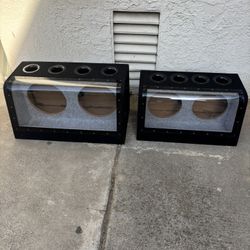 Custom Subwoofer Boxes 10” 12”