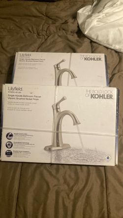 New faucets kohler