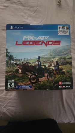 MX VS ATV LEGENDS SEALED PS4 COLLECTOR EDITION