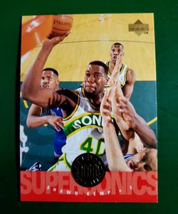 Shawn Kemp and Gary Payton NBA Basketball Cards 