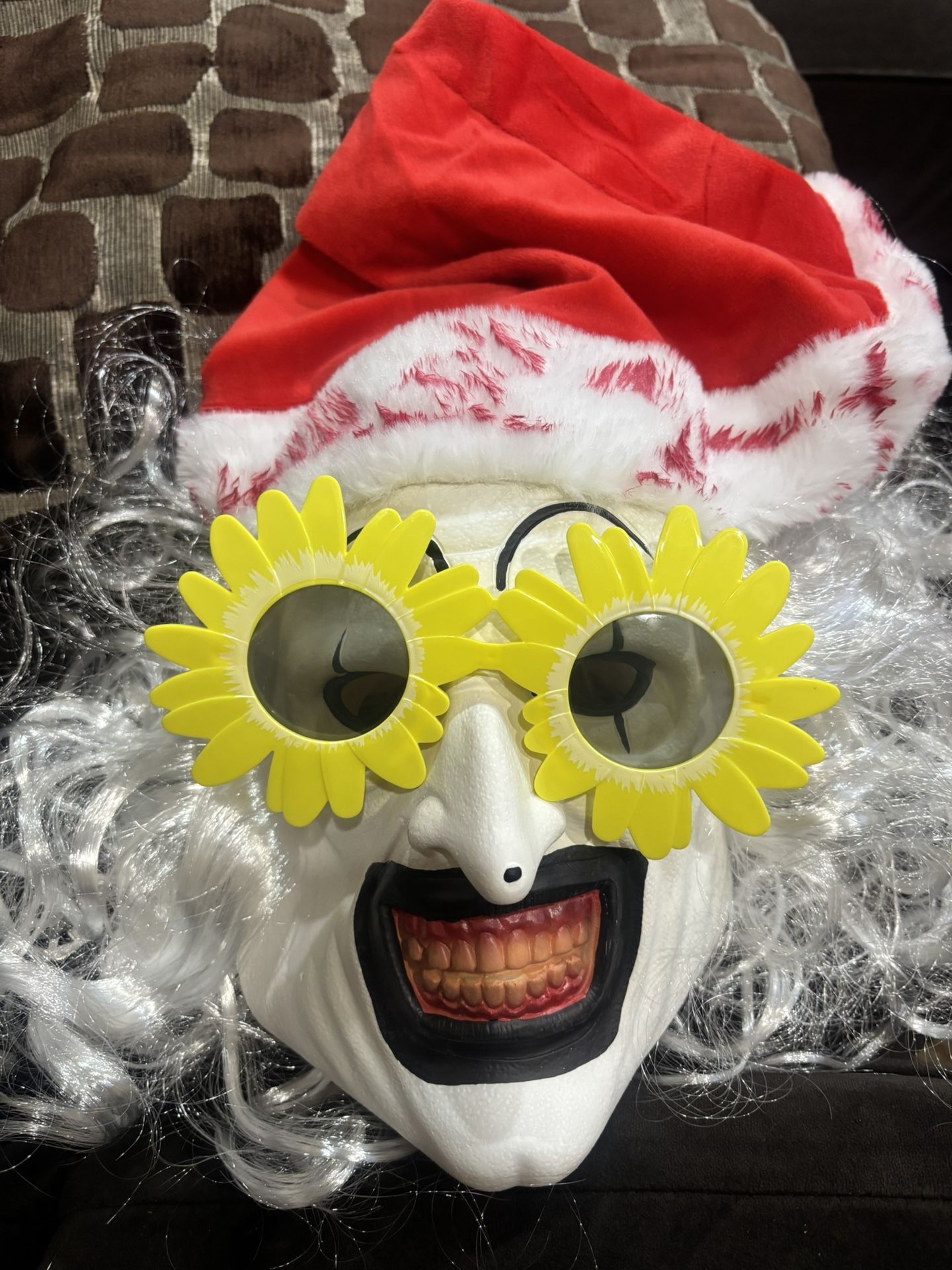 Art The Clown Terrifier Mask/Glasses