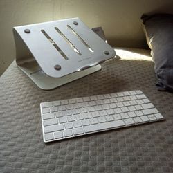 Apple Keyboard Plus Laptop Stand/Phone Holder 