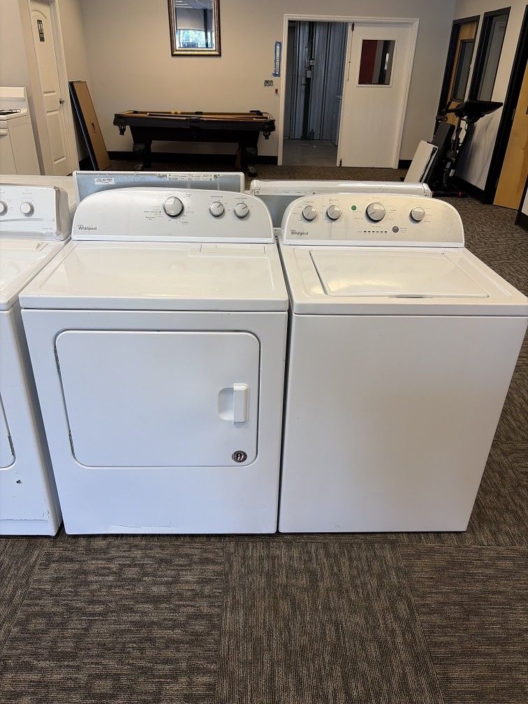 Whirlpool Washer and Dryer