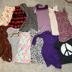 Size 10/12 (L) Kids Dress Lot