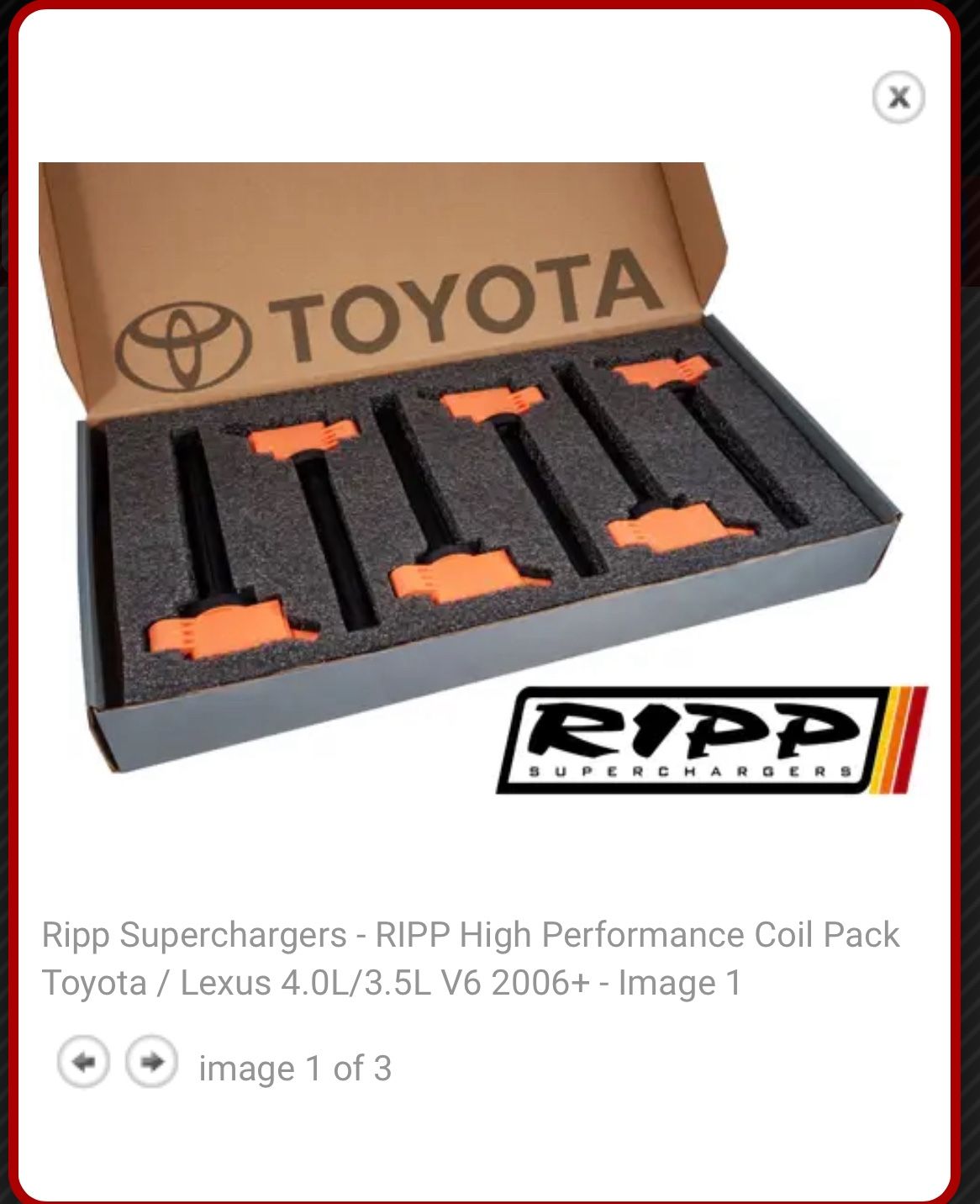 Tacoma Ripp coils