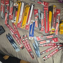 SAWZALL BLADES OSCILLATING BLADES Milwaukee Klein Malco Bosch craftsman Diablo tools