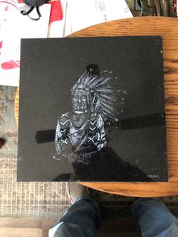 Black tile,with native image