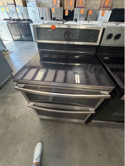 Double oven stove ge cocina