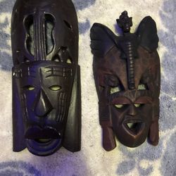 2  African Ebony Mask 