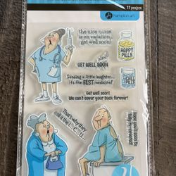 Ai Clear Acrylic Stamp Set. 