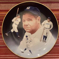 Babe Ruth Decorative Plate