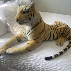 Jumbo Bengal Tiger Stuffed Animal Plushie