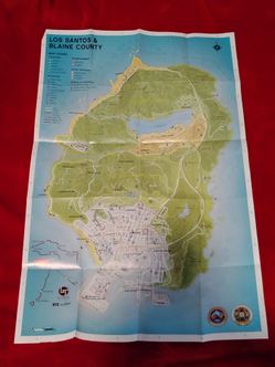 GTA Map Video Game