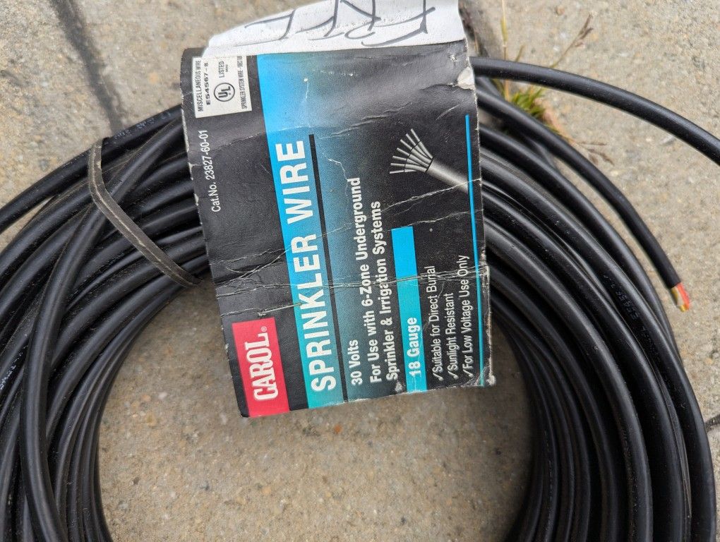 18 Gauge Sprinkler Wire