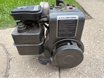 5 HP Crafstman Small Engine plus two brake assemblies and centrifugal clutch