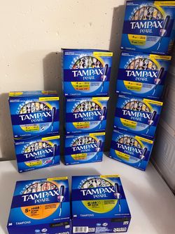 Tampax Pearl Tampons bulk pack 4 for $25