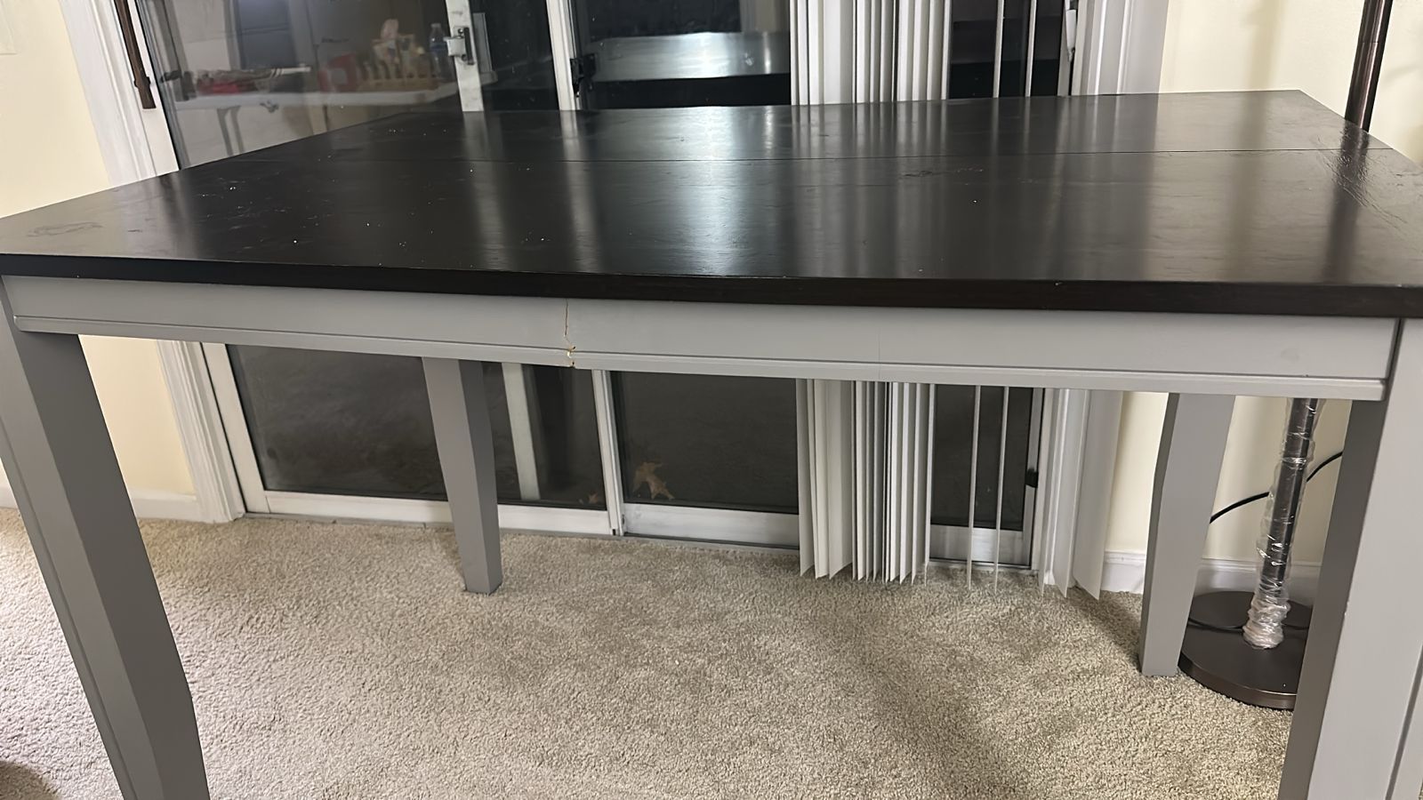 Dining Table With Extension Leaf