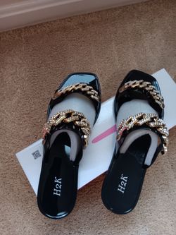 Black Shoes  - size 9