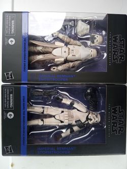 Storm trooper action figures