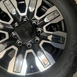 4 2024 GMC 2500 20” Rims-Tires $1700