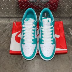 Nike Dunk Low ‘Clear Jade’ Size 9 BRAND NEW!