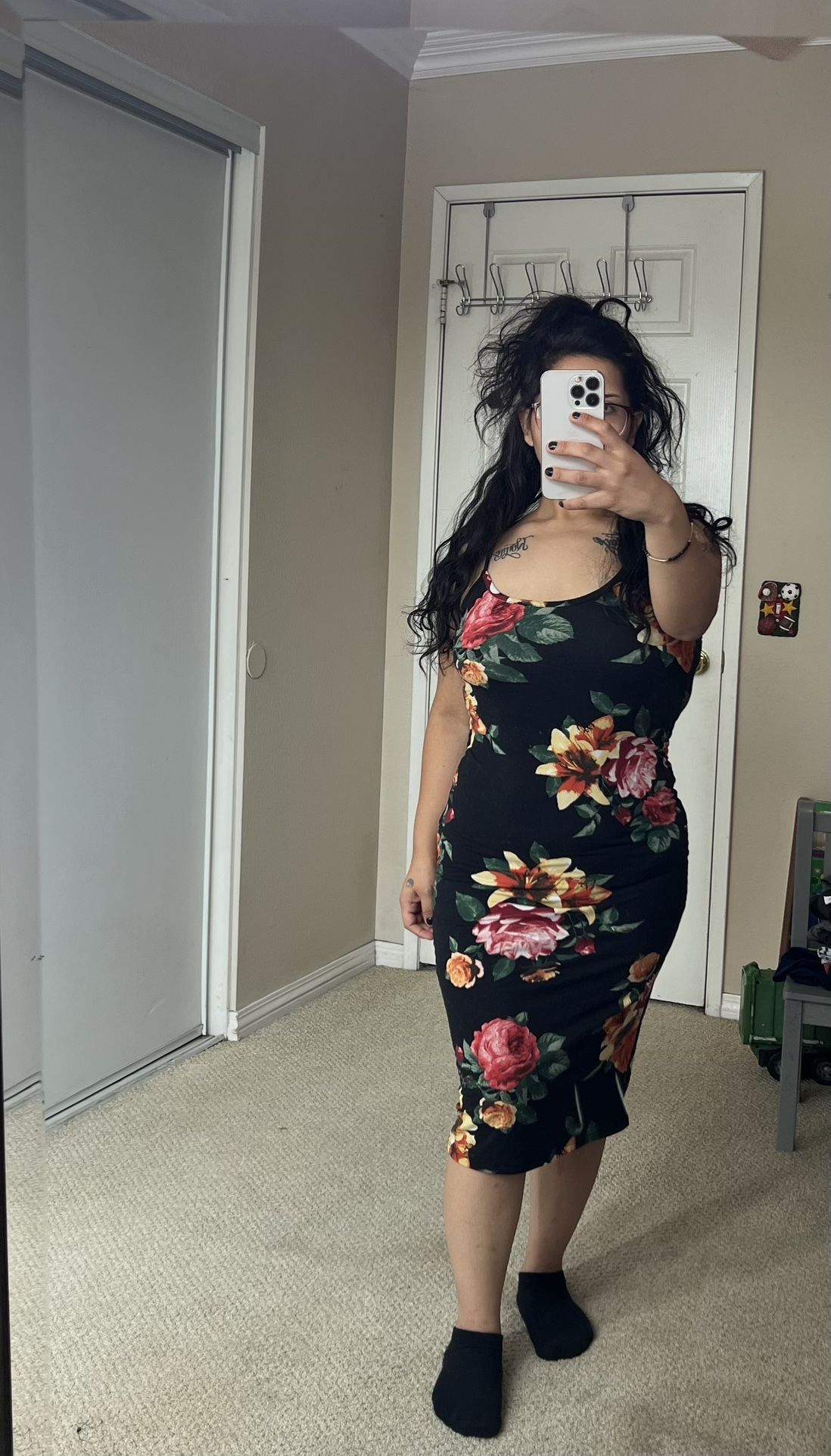 Tight Summer Floral Dress