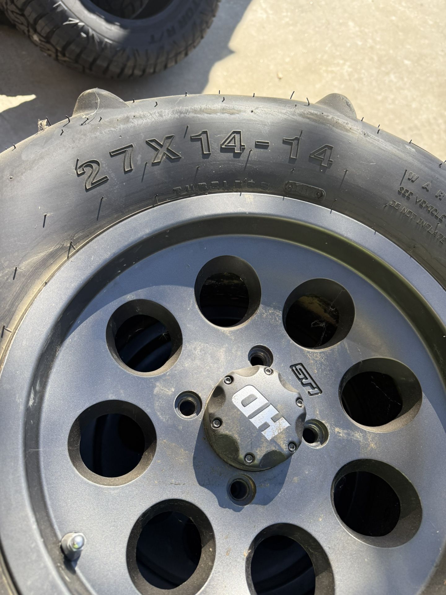 Atv Sand Paddles With Rims. 