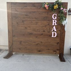 Wood Backdrop 84x92