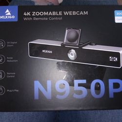 4k Webcam With Zoom