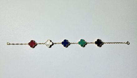 Clover Bracelet 18 Kt
