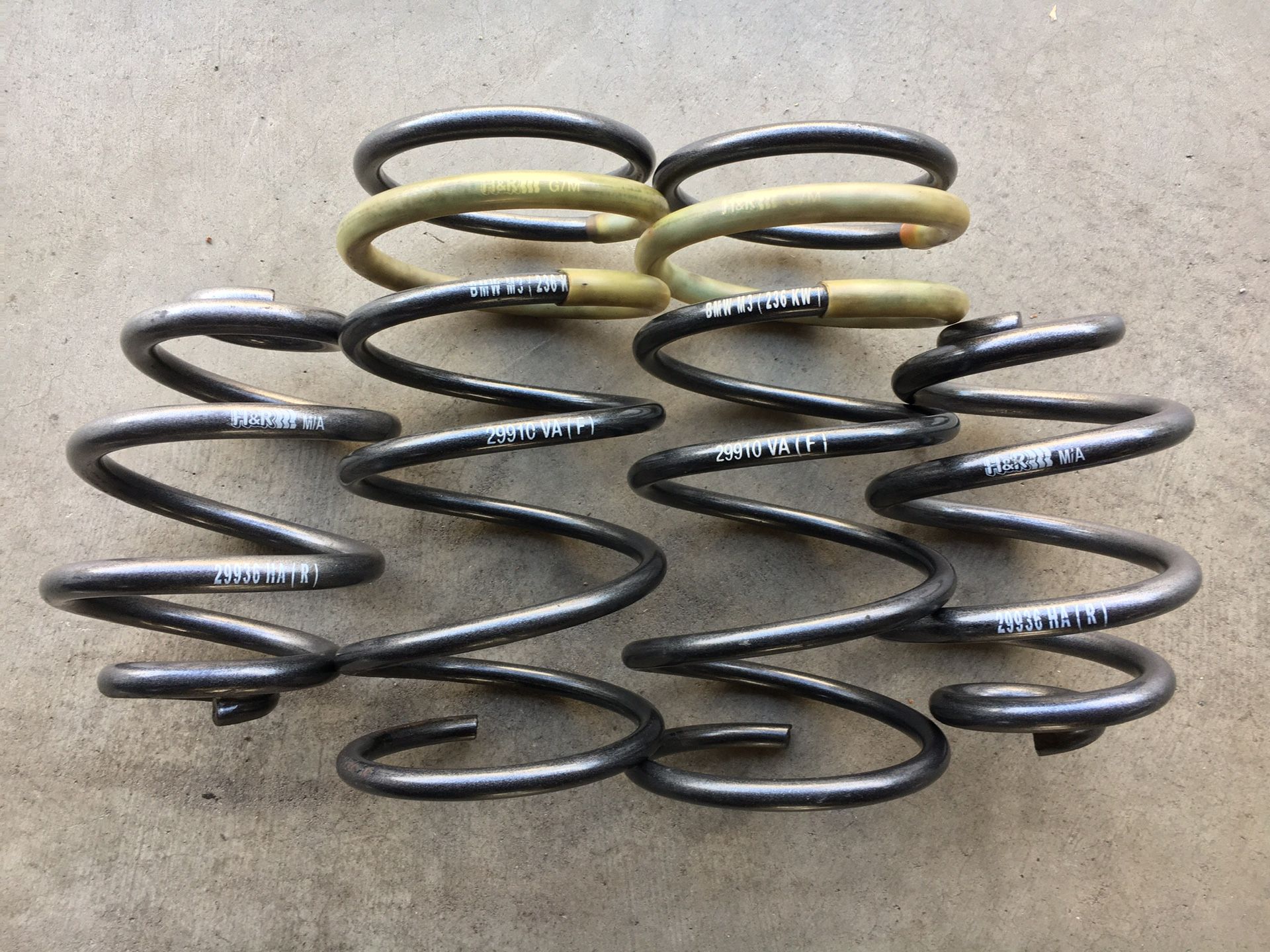 H&R Lowering Springs for E36 BMW M3 for Sale in Newberg, OR - OfferUp