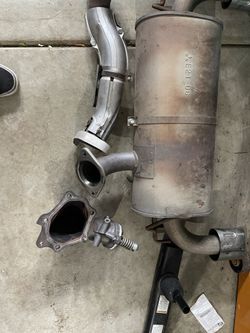 OEM Evo X Exhaust Muffler