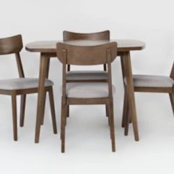 Mid century Modern Dining Set - Dining Table And Chairs