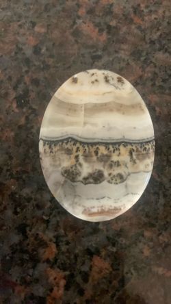 Silver Lace Onyx great piece for jewelry