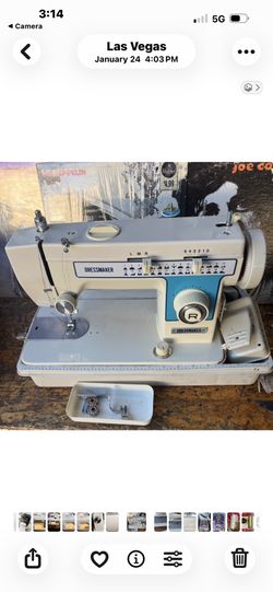 Vintage Dressmaker Sewing Machine Model S2402