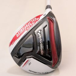 LH USED TAYLORMADE AERO BURNER #3:WOOD 15* MATRIX AERO BURNER SPEED RUL -Z 60 R. FLEX GRAPHITE SHAFT W/ TAYLORMADE GRIP 
