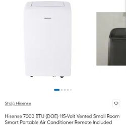 Hisense 7000 BTU Portable AC Unit