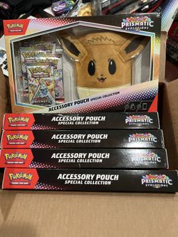 Prismatic Evolutions Accessory Pouch Special Collection SEALED POKEMON