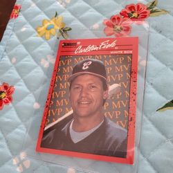 Carlton Fisk Variation '90 Donruss MVP No Dot Behind Inc Baseball Card 