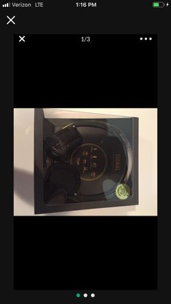 Signal Headphones “Typo”. Black. Wireless