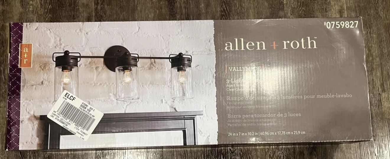 Allen & Roth Vanity Light