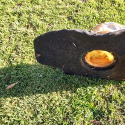 1(contact info removed) CIVIC 8" LEFT SIDE SPEAKER SUBWOOFER BOX FIBER  GLASS (no Speaker)