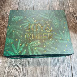 Joy & Cheer Gift Box 15.75X13X4.75